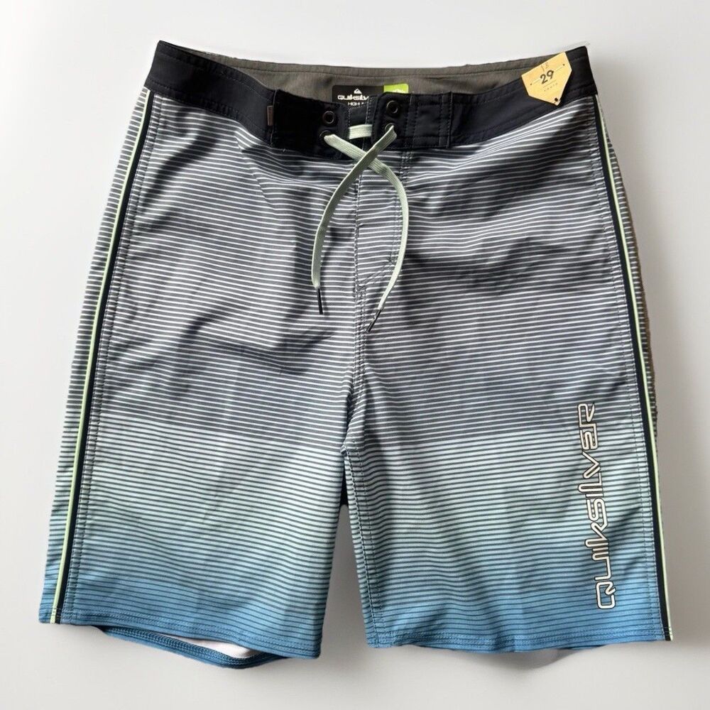 Quiksilver Boys Surfsilk Massive Youth Boardshorts-Snorkel Blue Size 29 Swim